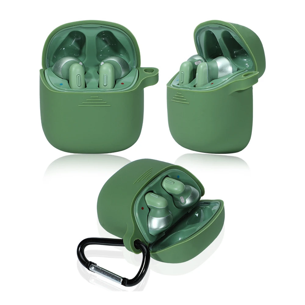 

Men Women Silicone Soft Case For JBL TUNE220TWS TUNE 220TWS Cover Charging Pouch TWS Wireless Headphone Protector Accessories