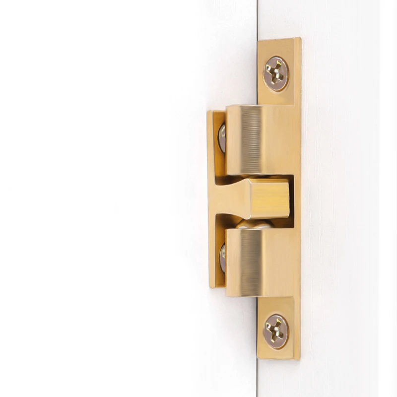 

Латунная дверная защелка с двумя шариковыми захватами 40-70 мм, сенсорная дверь шкафа, дверной шкаф, дверной переключатель, всасывающая Пряжка для шкафа