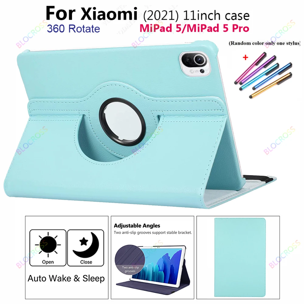 

11'' Coque for Xiaomi MiPad 5 Pro /MiPad5 2021 Case Funda for RedMi Pad 10.61'' 2022 for Xiaomi Mi Pad 5 Pro 11inch 2021 Cover