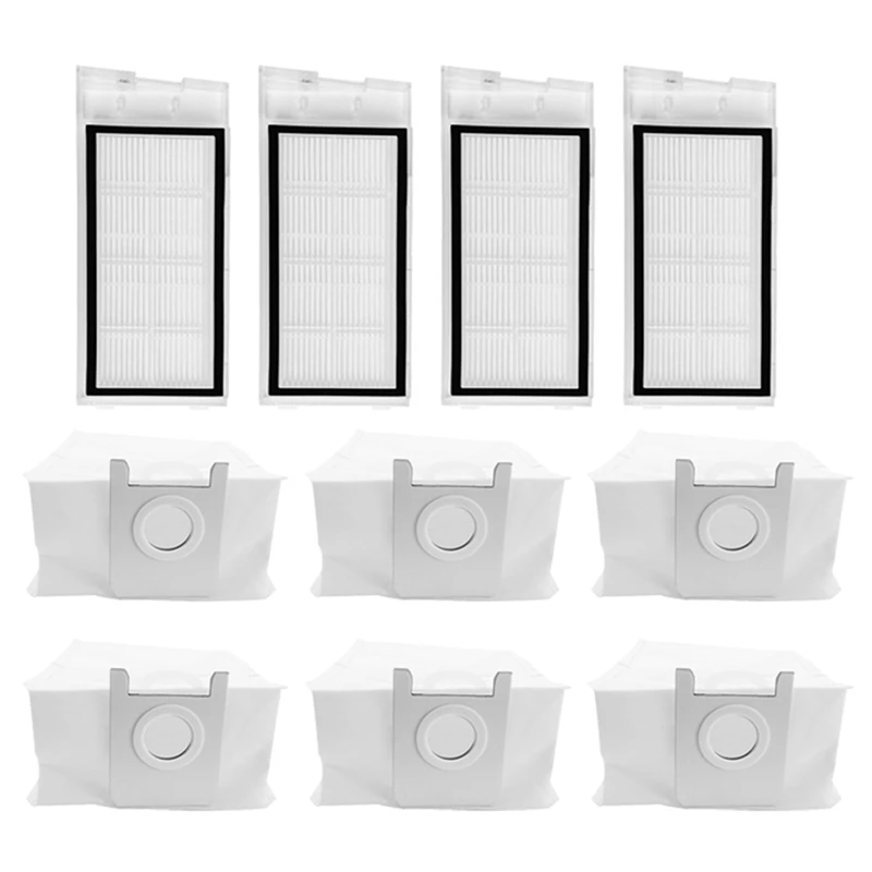 

For Xiaomi Roidmi Eve Plus HEPA Filter Accessories Robot Vacuum Cleaner Dust Bag Replacement Spare Parts