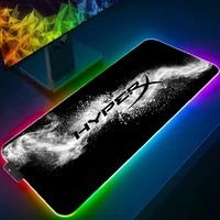 pink hyper led light desk mat xxl computer mousepad 80x30 90x40 backlight keyboard cover table mause gaming mouse pad rgb carpe