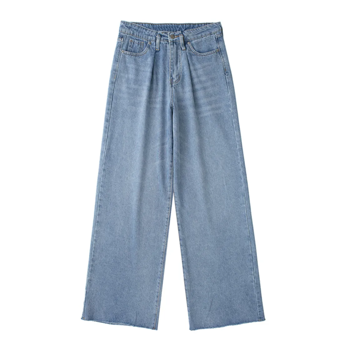 

2022 американские винтажные уличные Ретро светло-голубые Свободные повседневные джинсовые брюки Dave & Di джинсы-бойфренды для женщин