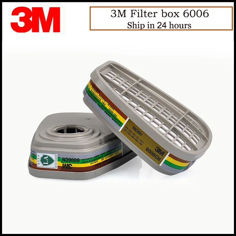 3M 6006CN химический респиратор для защиты от органических паров/кислотных газов