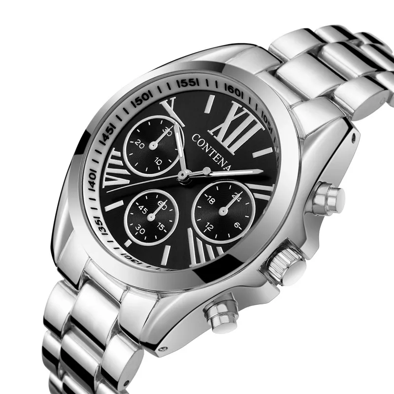 Роскошные Женские Кварцевые Часы Из Нержавеющей Стали Элегантный Дизайн Reloj Para