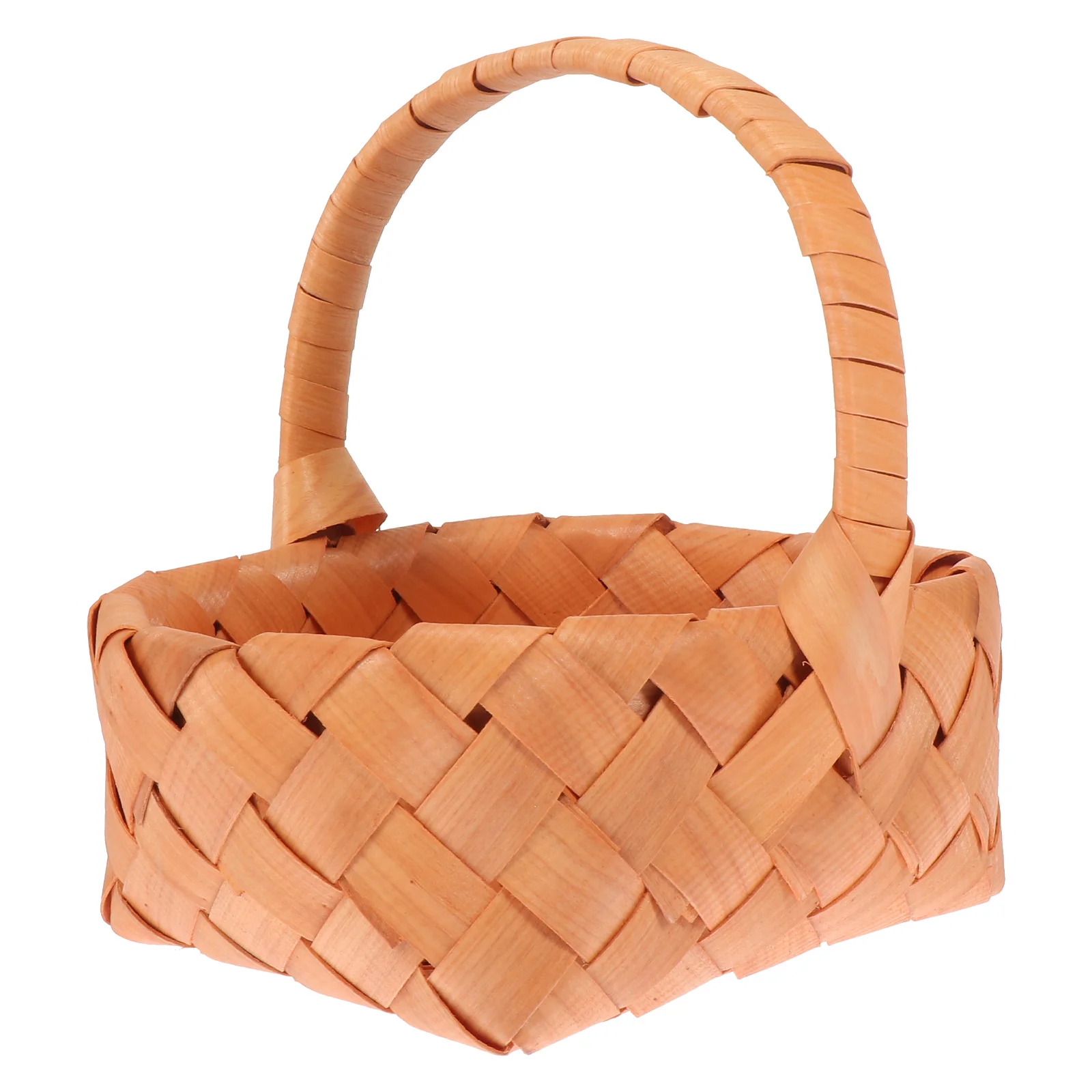 

1pc Rattan Woven Basket Basket Decorative Basket Picnic Basket for Home Party