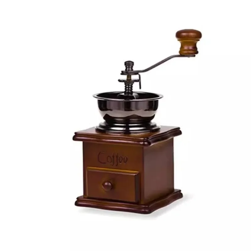 Европейская классическая мини-ручная рукоятка мельница для кофейных зерен из