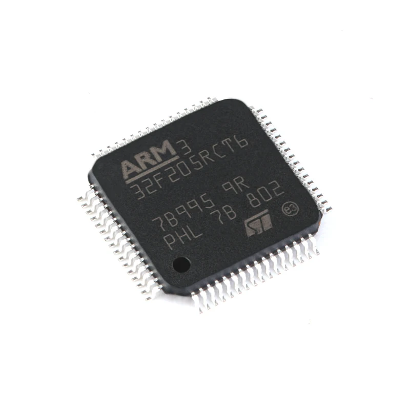 

10PCS/Pack New Original STM32F205RCT6 LQFP-64 ARM Cortex-M3 32-bit microcontroller MCU