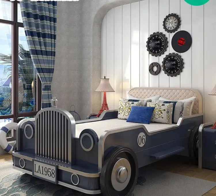 

Hot Selling Factory Price Princess Children Bed 1.2M Kids Bedroom Furniture Set for Girls from China