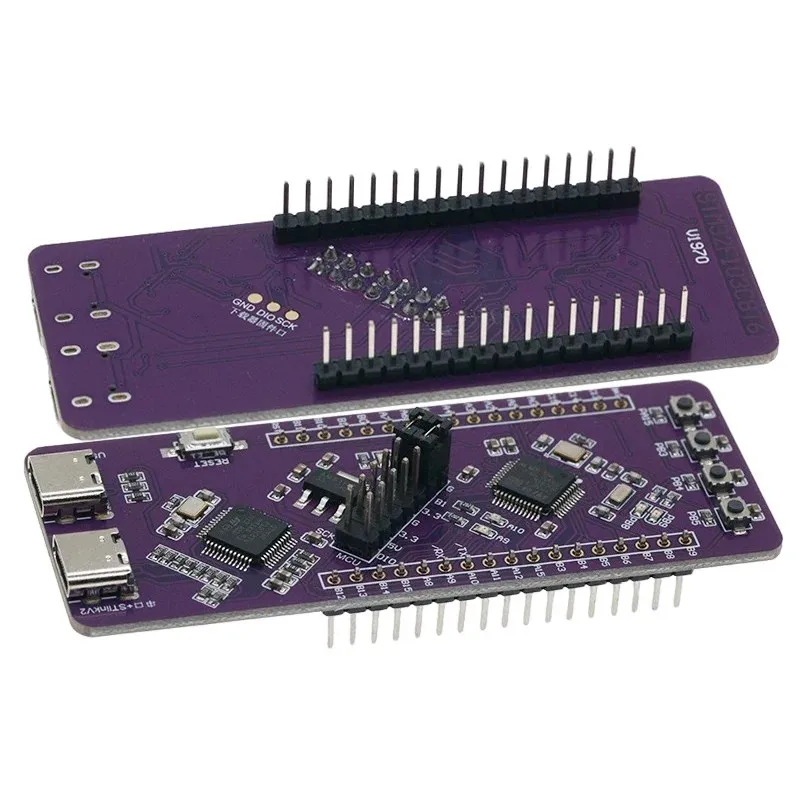 Фото Плата разработки STM32F103C8T6, интегрированная с системной платой, с отладчиком ST-LINK V2, программатором и последовательным портом TTL для загрузки программ №5