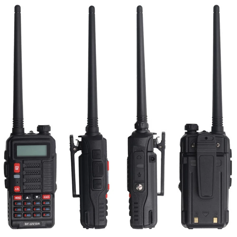 UV-10R 2PCS or 1PC Baofeng Professional Walkie Talkies 10 KM High Power 10W Dual Band UHF VHF Two way CB Ham Radios UV 10R UV-5R