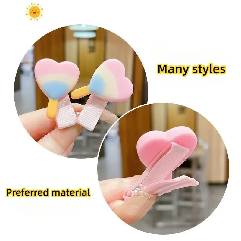 Супер милый детский мини-набор заколок для волос с челкой и сломанными заколками