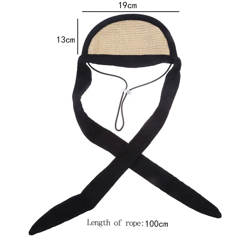 Солнцезащитная шляпа в пасторальном стиле для кошек