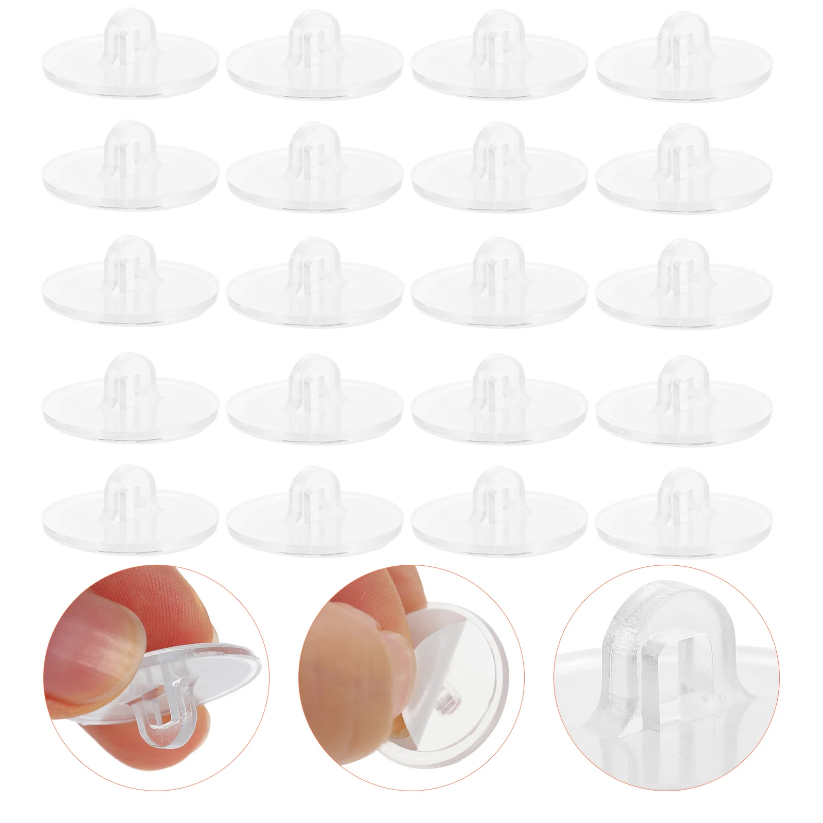 

Adhesive Hook Ceiling Disc Heavy Duty Xmas Gift Hanging Hooks Convenient Non-marking Household Wall Sticky Hangers