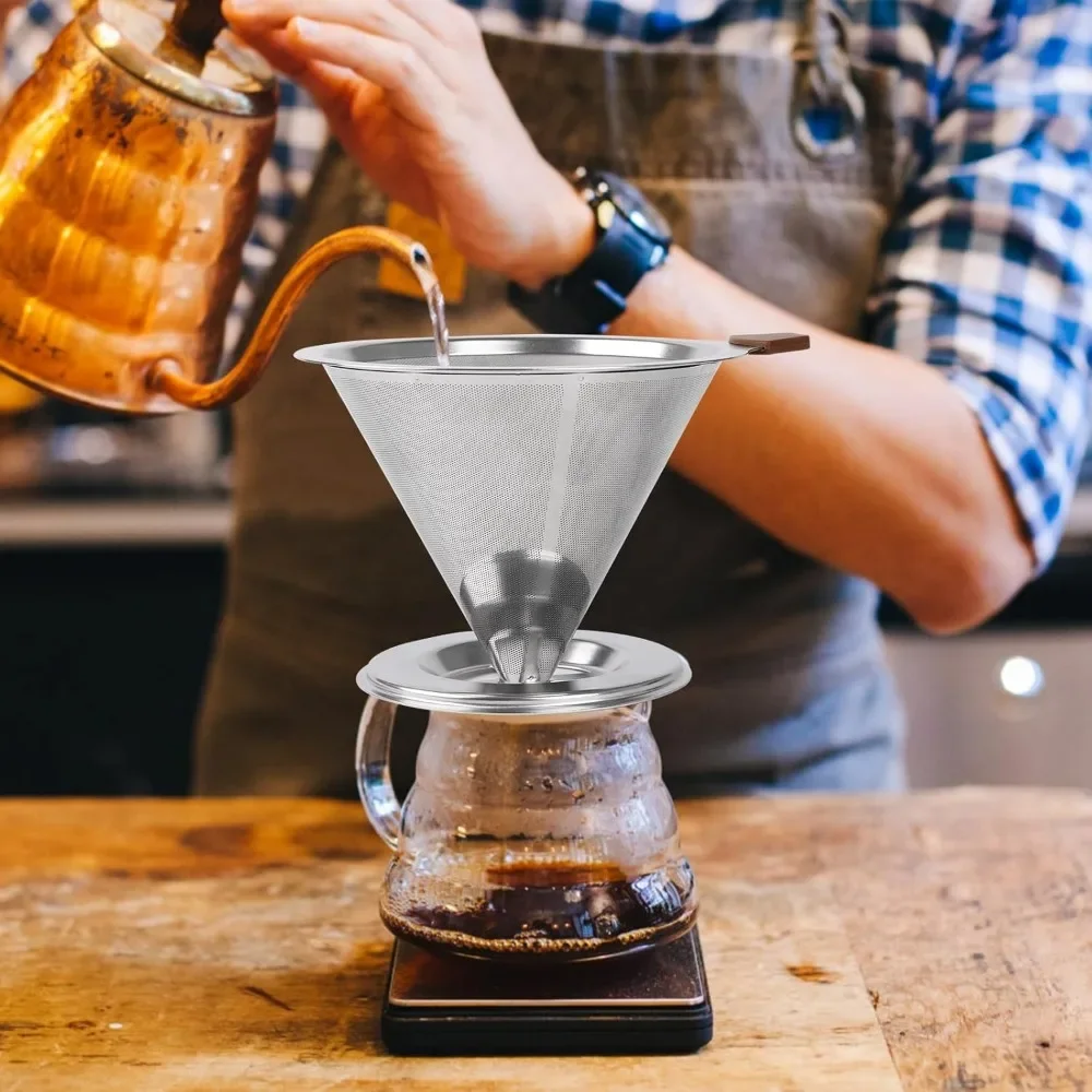 Ручная кофемолка коническая домашняя портативная ручная с ручным заводом