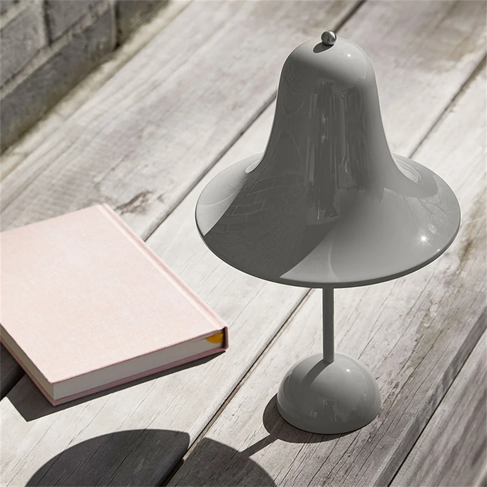 

Night Lamp E14 Interface Led Creative Touch Dimming Nordic Bedroom Decoration Atmosphere Lamps Painted Metal Dining Cordless