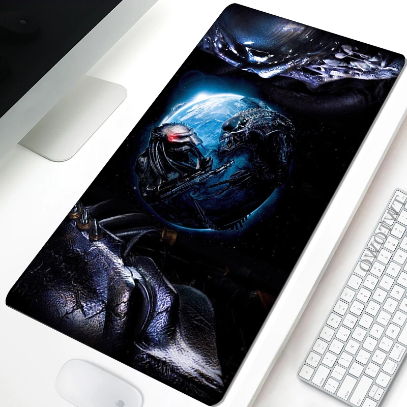 

Mouse Pad Gamer Computer Large XXL New Desk Mats MousePads Predator Warrior Soft Office Anti-slip Natural Rubber Table Mat