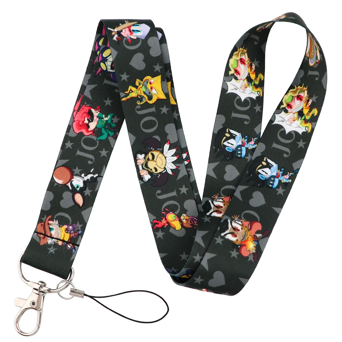 

Anime JOJO Lanyard For Keys ID Credit Bank Card Cover Badge Holder Phone Charm Key Lanyard Keychain Accessories Gift for Friends