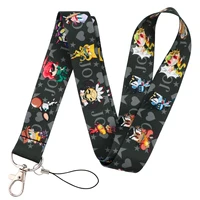 anime jojo lanyard for keys id credit bank card cover badge holder phone charm key lanyard keychain accessories gift for friends