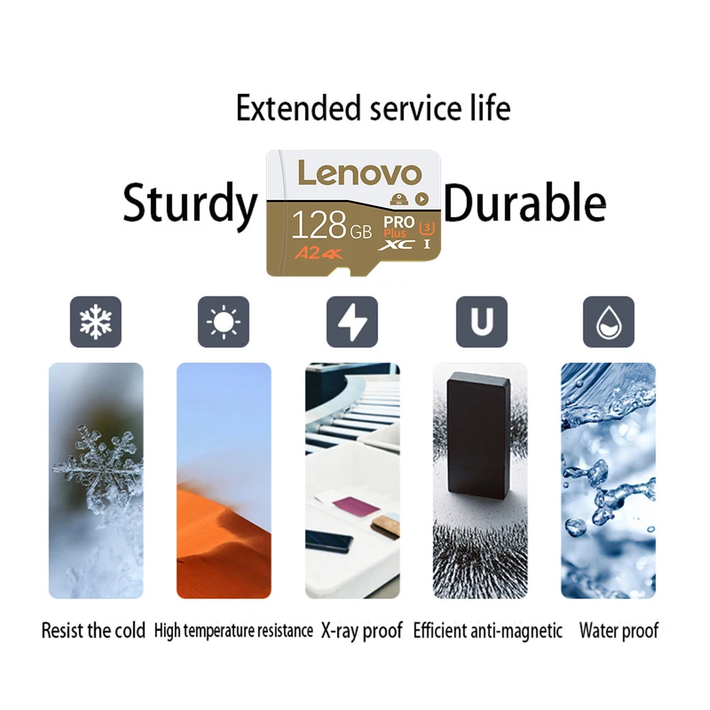 Карта памяти Lenovo UHS-I Micro TF SD 2 ТБ 1 ТБ A2 U3, высокоскоростная ...