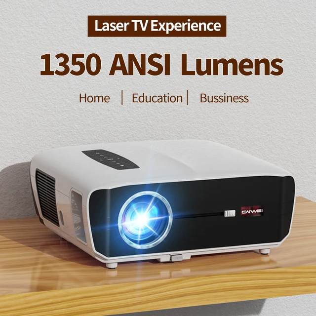 1350 ANSI Lumens Video Projector 4k Full HD 1080P Ultra HD Laser Experience Home Theater Beam Projectors for Data Show 1