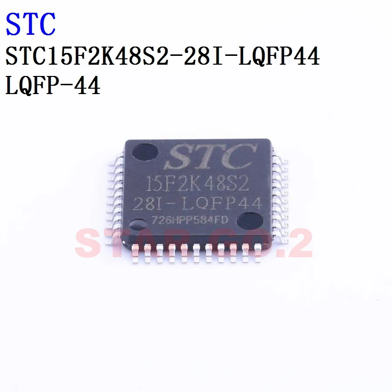 

2PCSx STC15F2K48S2 STC15F2K56S2-28I-LQFP44 STC Microcontroller