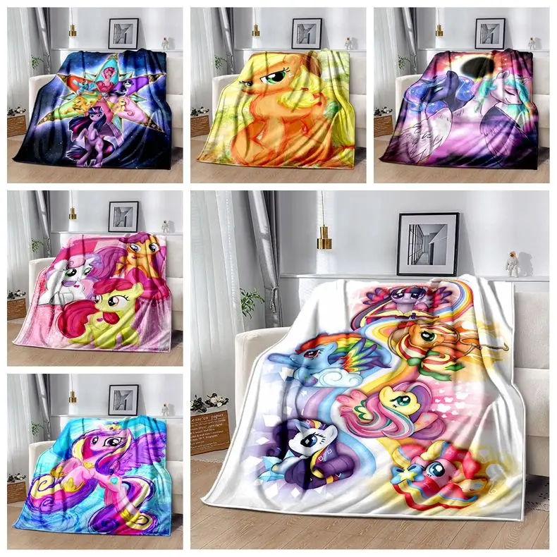 

Фланелевое Одеяло с рисунком единорога, Маленького Пони