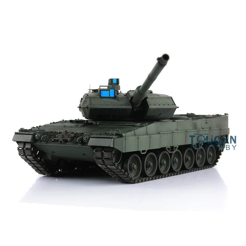 1/16 HENG LONG 7 0 Leopard2A6 Радиоуправляемый Танк 3889 360 револьверный фотоэлемент автомобиля