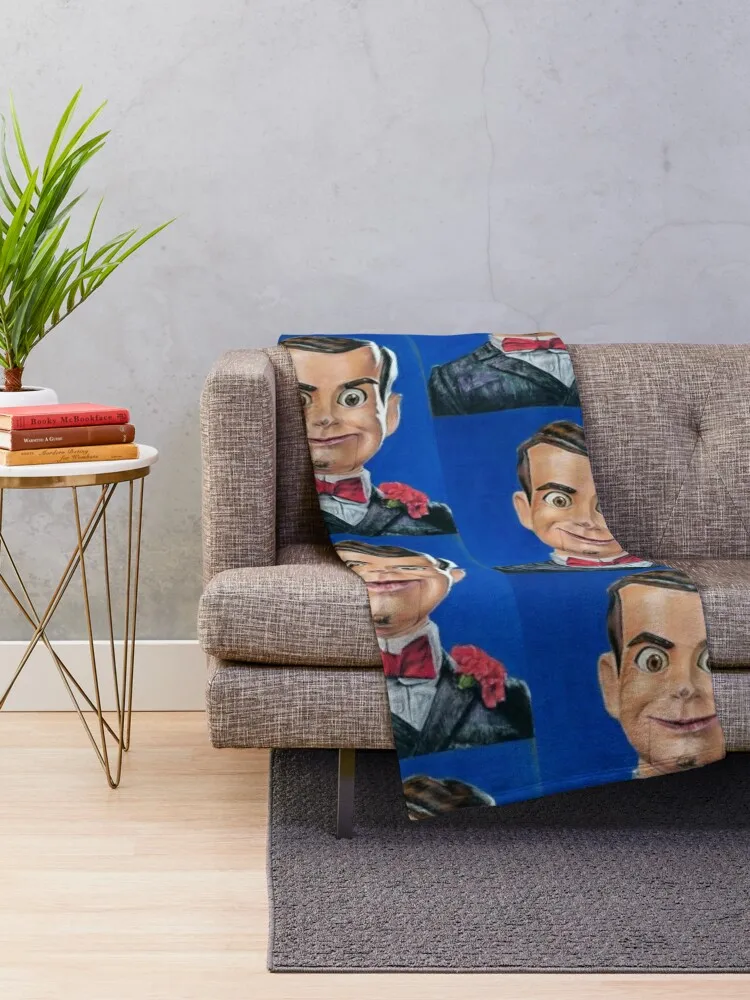 Одеяло-пустышка Spooky Goosebumps Ventriloquist для детских клетчатых одеял