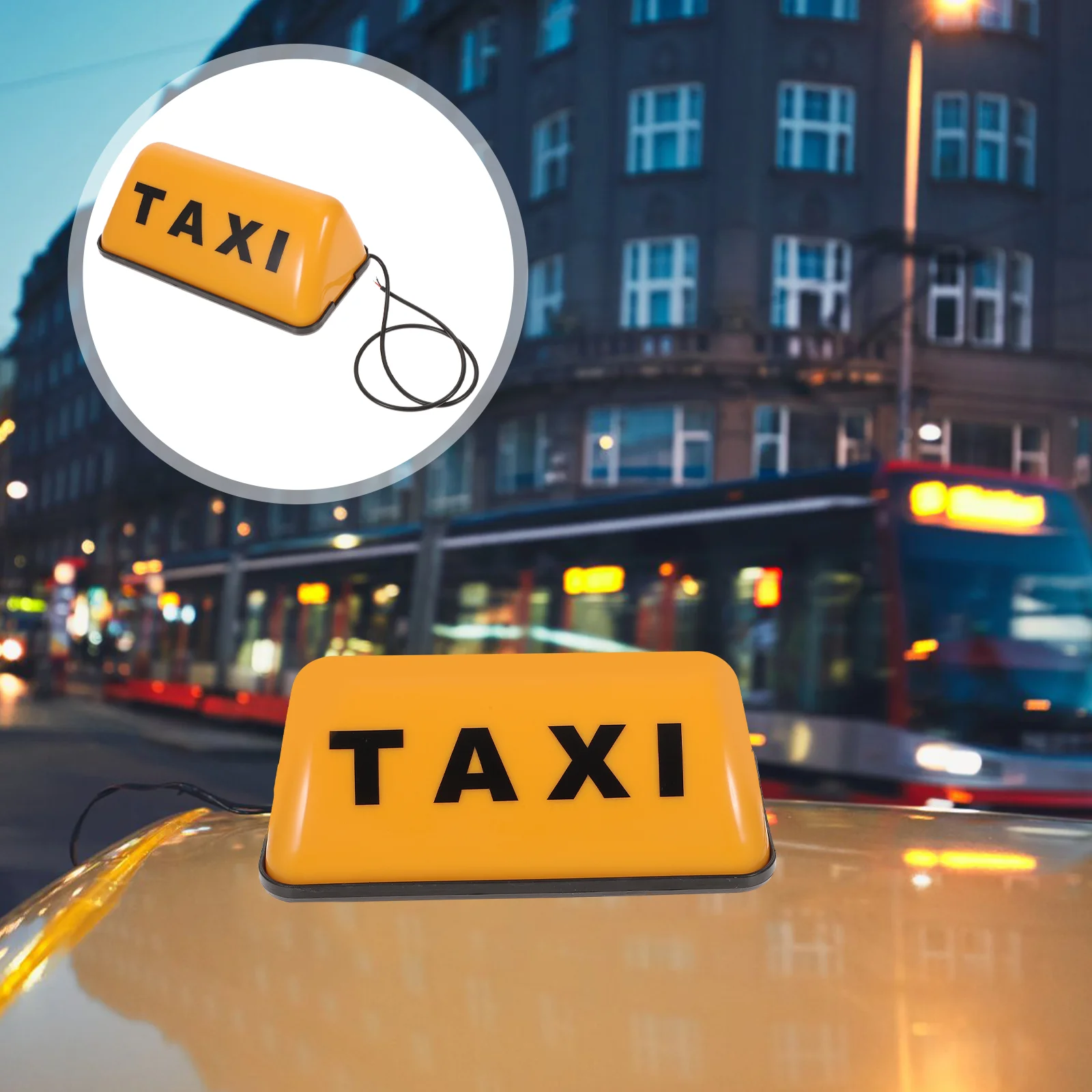 

Знак такси Lightcar Rooflamp, светодиодная подсветка, индикатор кабины, Топпер Ofdome, доставка