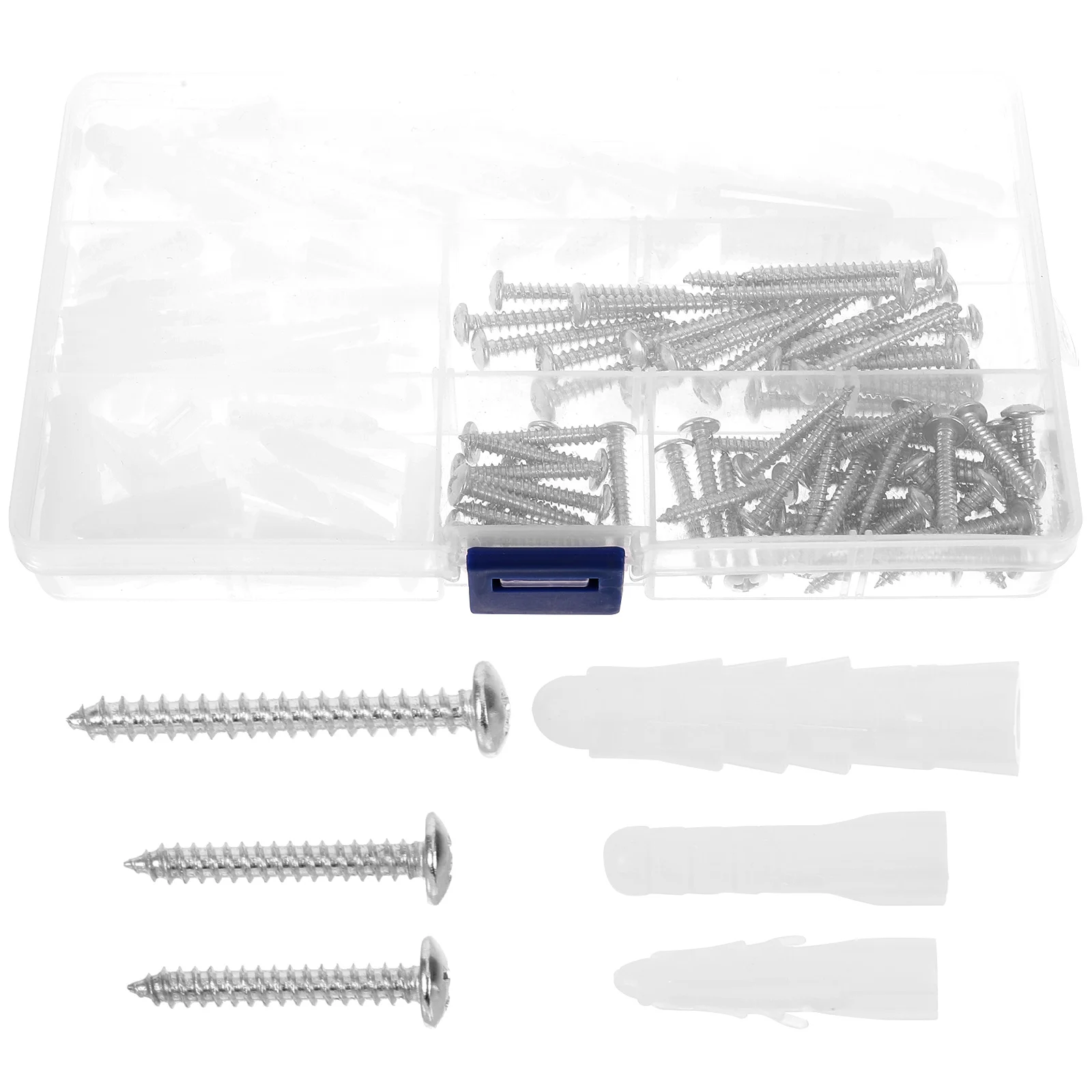 

Expansion Pipe Screw Nails Hanging Pictures Dry Wall Drywall Anchor Kit Concrete Heavy Anchors Metal Screws Duty