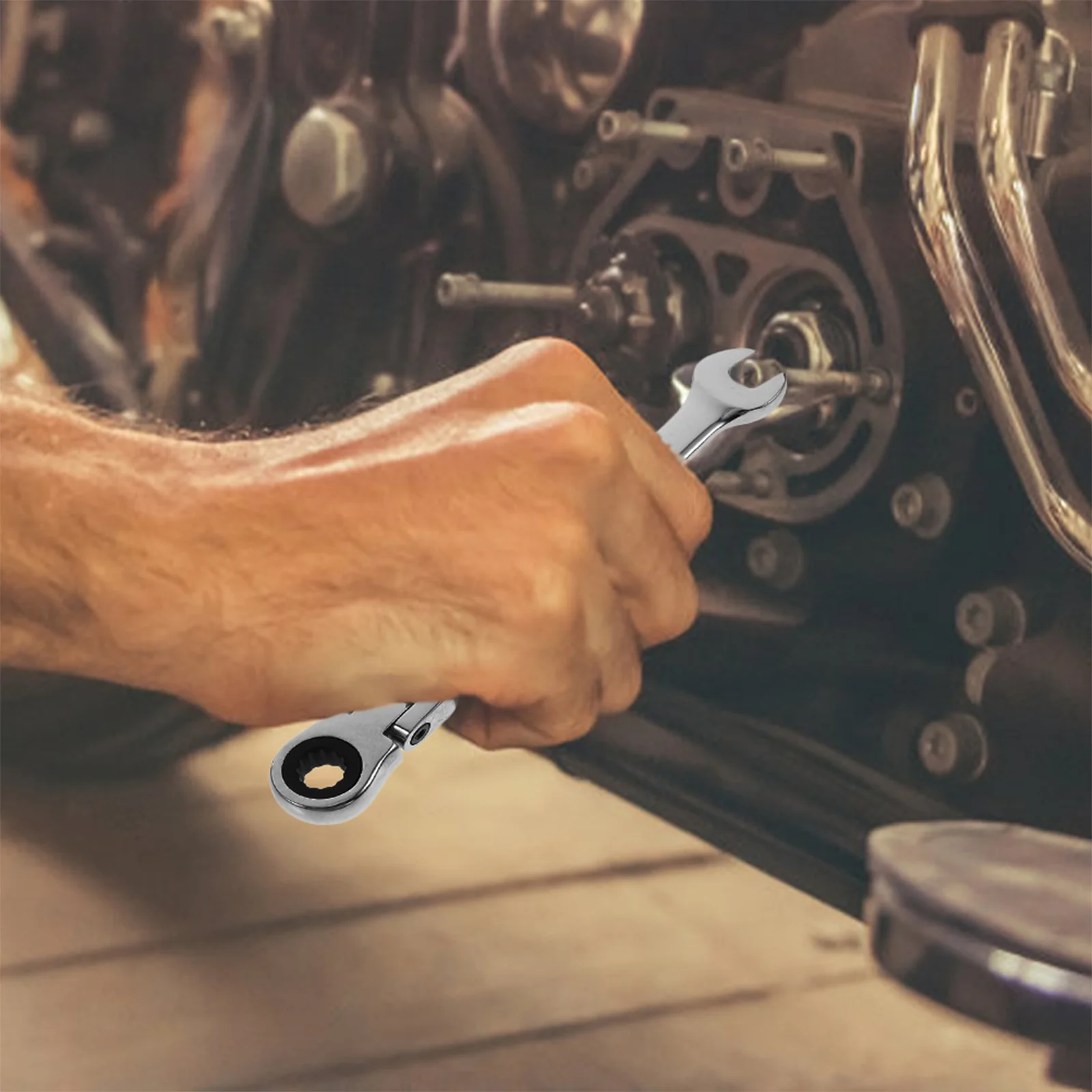 6-миллиметровый динамометрический ключ вращающийся инструмент трещотка