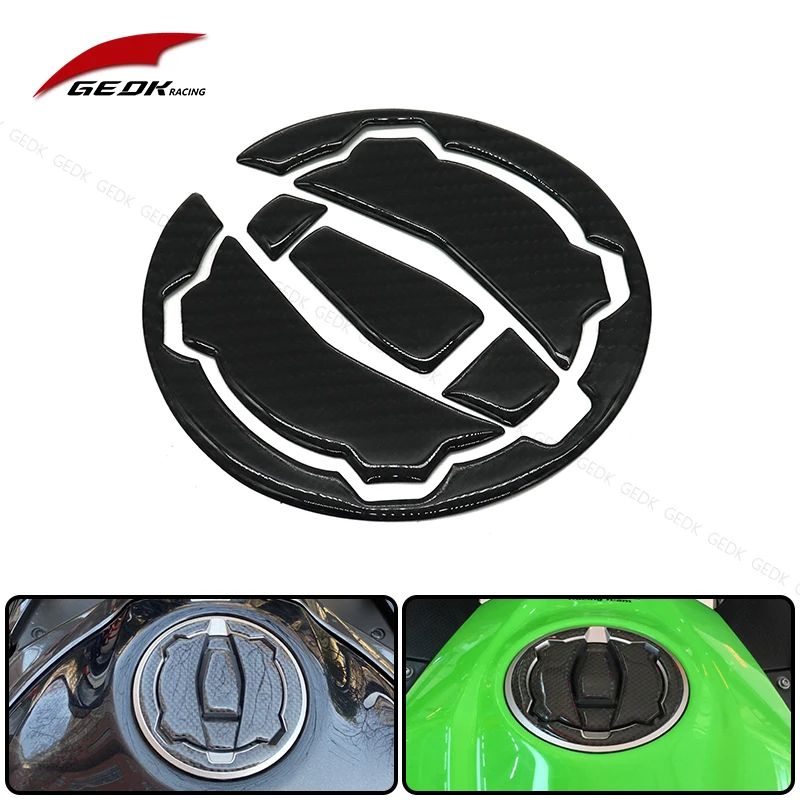 

Motorcycle Carbon Fuel Oil Cap Tank Pad Protectir Sticker For Kawasaki Ninja 400 650 Z 400 650 900 Versys X 300 Ninja650 Z650