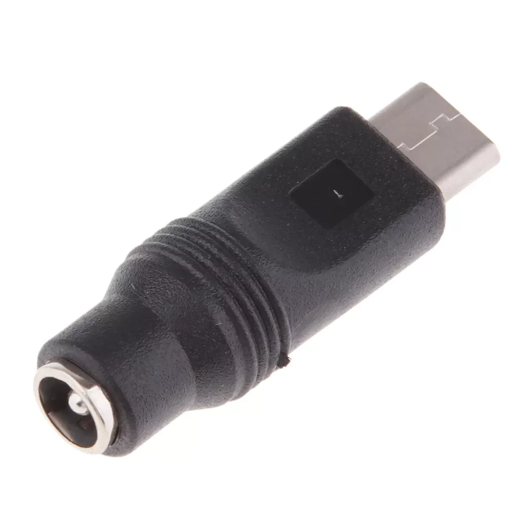 

MagiDeal DC Power Adapter Converter Type-C USB Male to 5.5x2.1mm Female Jack Connector for Laptop Notebook Computer PC