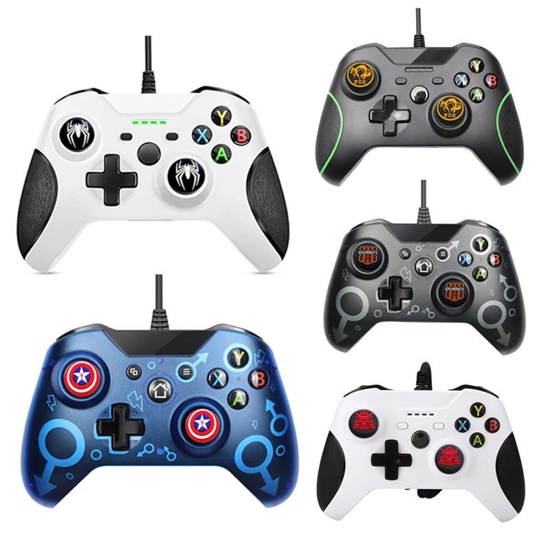 

OLPAY Wired USB Controller Joypad For Xbox One JoyStick Mando Slim Gamepad For Xbox One S/Xbox One X/Xbox Series X/PS3/PC