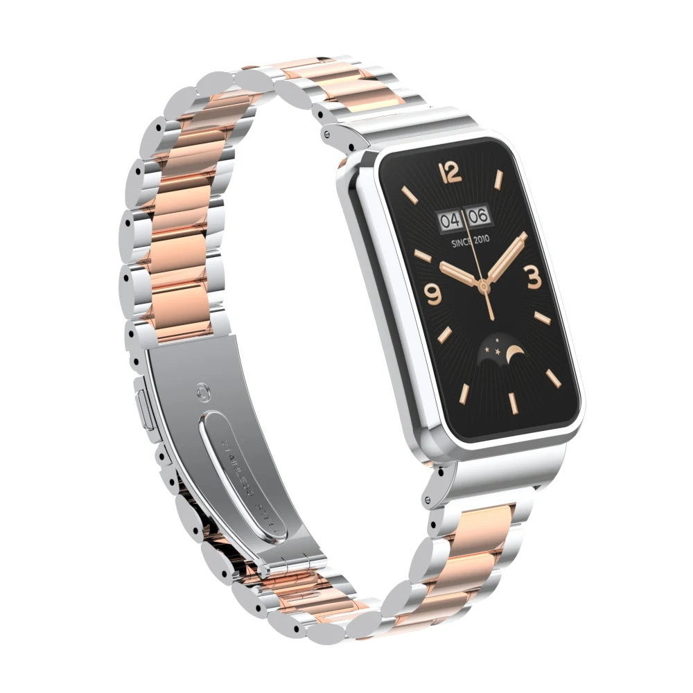 Metal Strap+Cover For Xiaomi Mi Band 7 Pro Stainless Steel Bracelet Wristband Correa For Mi Band 7Pro Belt Watchband Accessories