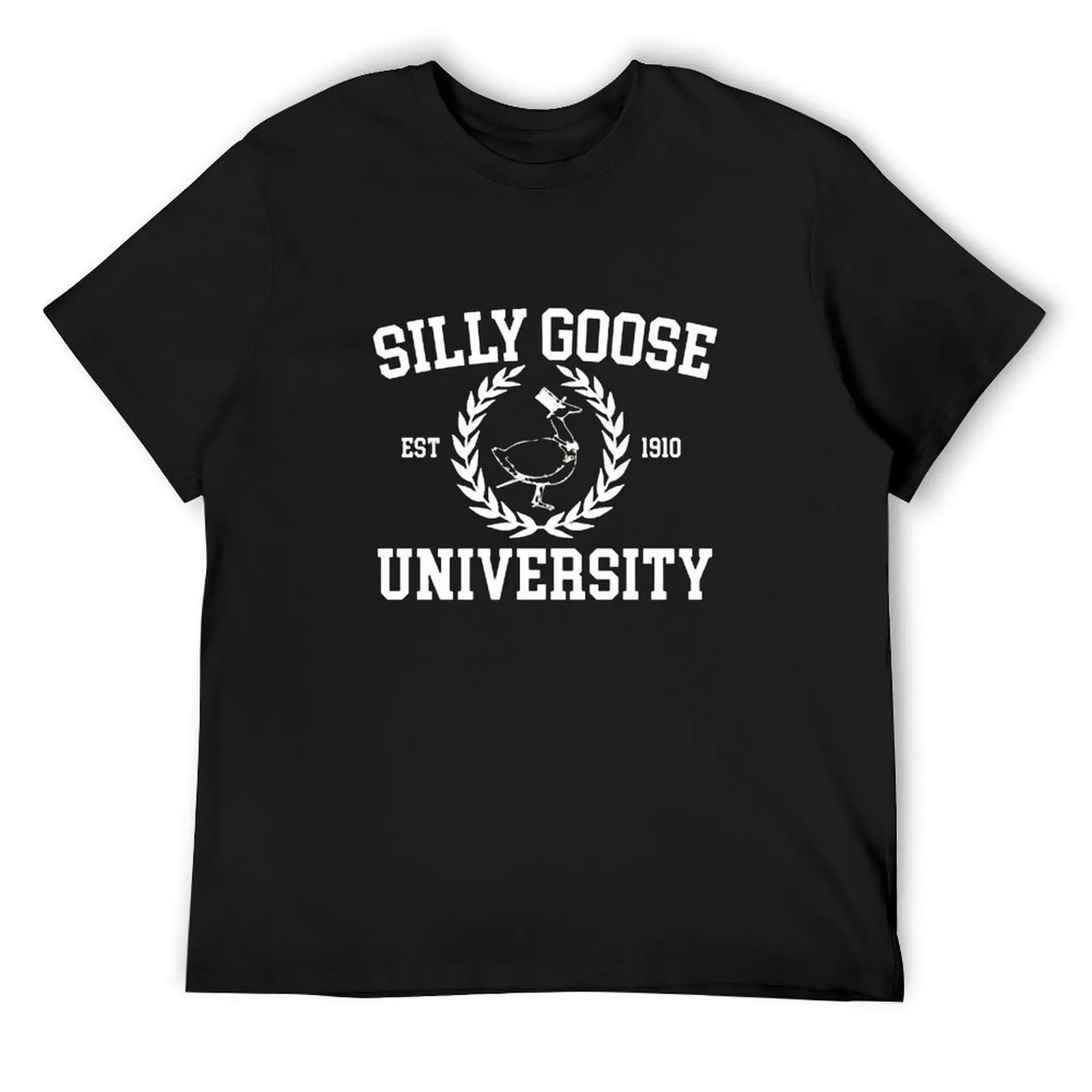 Silly Goose University T-Shirt cute tops for a boy new edition mens t shirt graphic