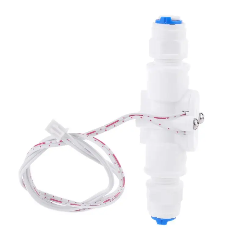 

Portable 1/4" NPT Water Flow Switch Practical PE Tube Liquid Flow Sensor Switch for Water Dispenser and Water Purifier