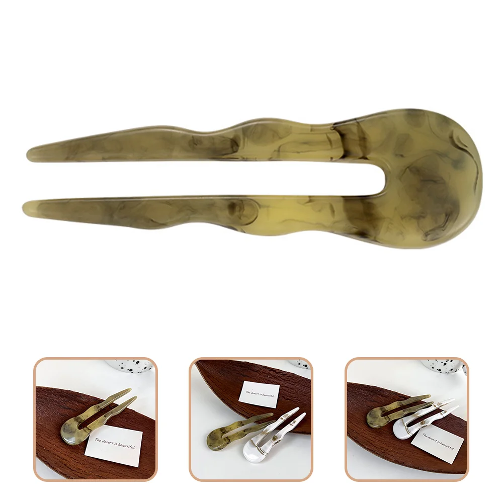 

Hair Pin Fork Chignon Stick Updo Bun U Shaped Cliphairpinssticks Shape French Chinese Hanfu Hanhu Accessories