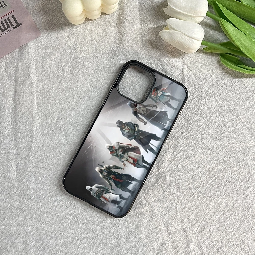 Игровой чехол для телефона A-Assassins C-Creeds Iphone 16 15 14 13 12 11 Pro Max Mini 8 Plus Se Xr Xs Fundas Shell PC + из