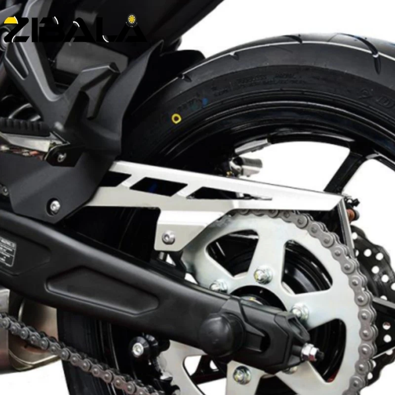 Фото Для Kawasaki D-TRACKER 125 KLX125 140 L KLX140R /RF RL KLX150L аксессуары для мотоциклов колесо скользящая Звездочка защита цепи №1