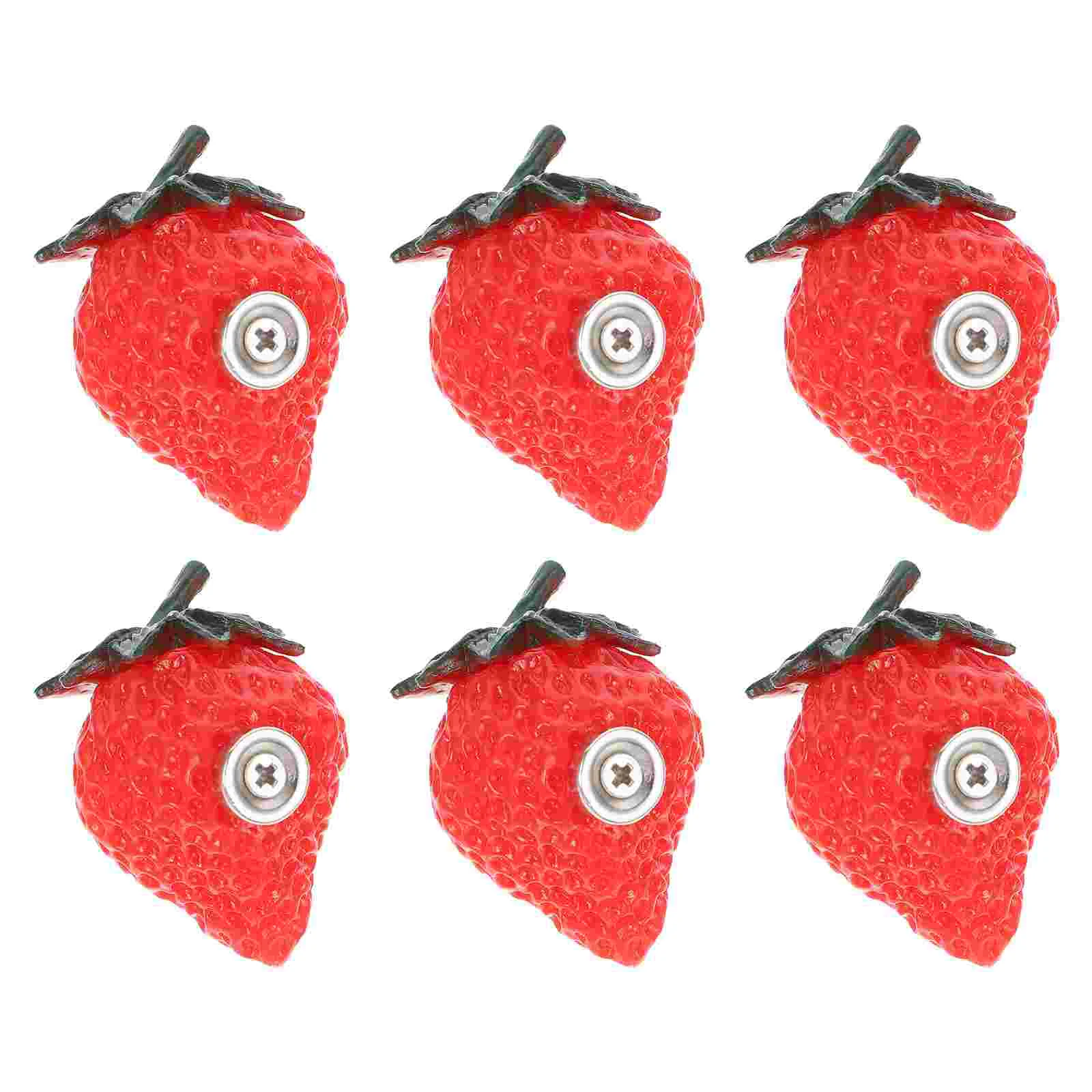 

Magnets Decorative Strawberry Magnet Fridge Refrigerator Kids Locker Graduation School Office Fruit Whiteboard Dry Erase Board
