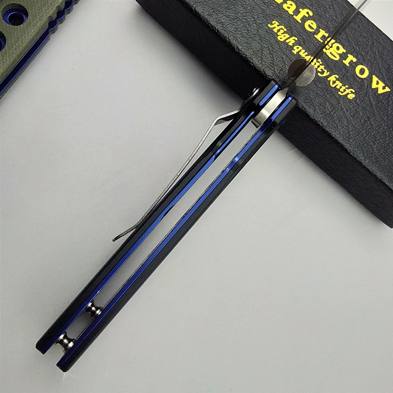 Складной нож Eafengrow EF27 тактический карманный Клинок с лезвием D2 рукоятка G10 для