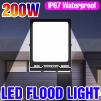 220v floodlight led spotlight outdoor garden lights ip66 waterproof led reflector street lamp for exterior lighting wall lamp