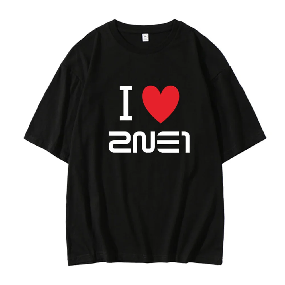 KPOP 2NE1 2024 Одежда для встреч с фанатом WELCOME BACK Концертная хлопковая свободная
