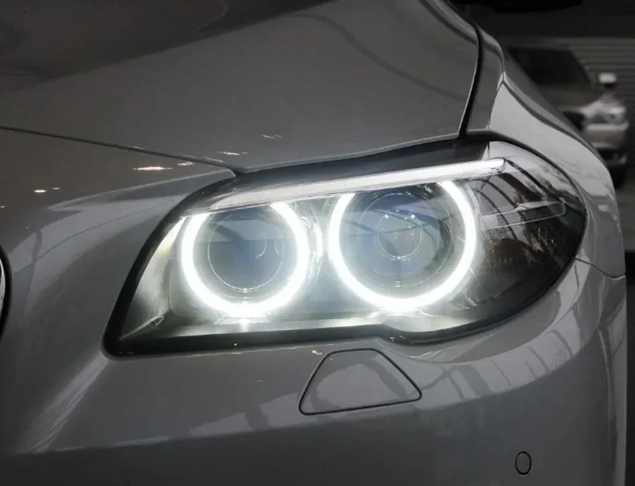 

Для BMW 5 серии F10 F8 2014 2015 2016 2017 Новая автомобильная акриловая направляющая для фар DRL, дневные ходовые огни, трубчатая планка