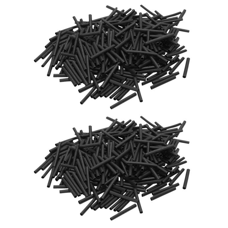 

Best Wire Wrap Sleeve 2Mm Dia 30Mm Long Heat Shrink Tubing 560Pcs Black