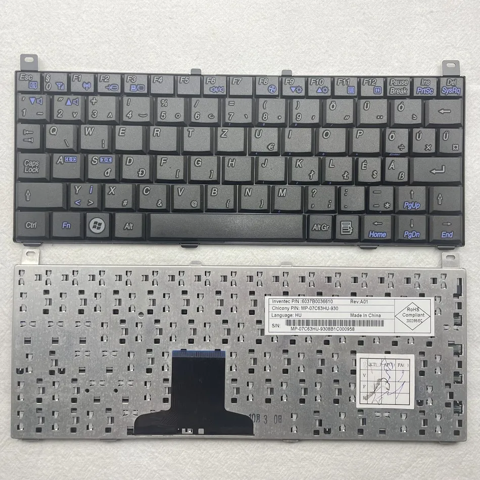 Клавиатура для ноутбука TOSHIBA NB100 NB101 NB105 MP-07C63HU-930 6037B0036610 HU |