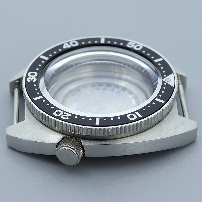 Корпус часов SKX Mod 41 мм детали из нержавеющей стали с сапфировым стеклом подходят