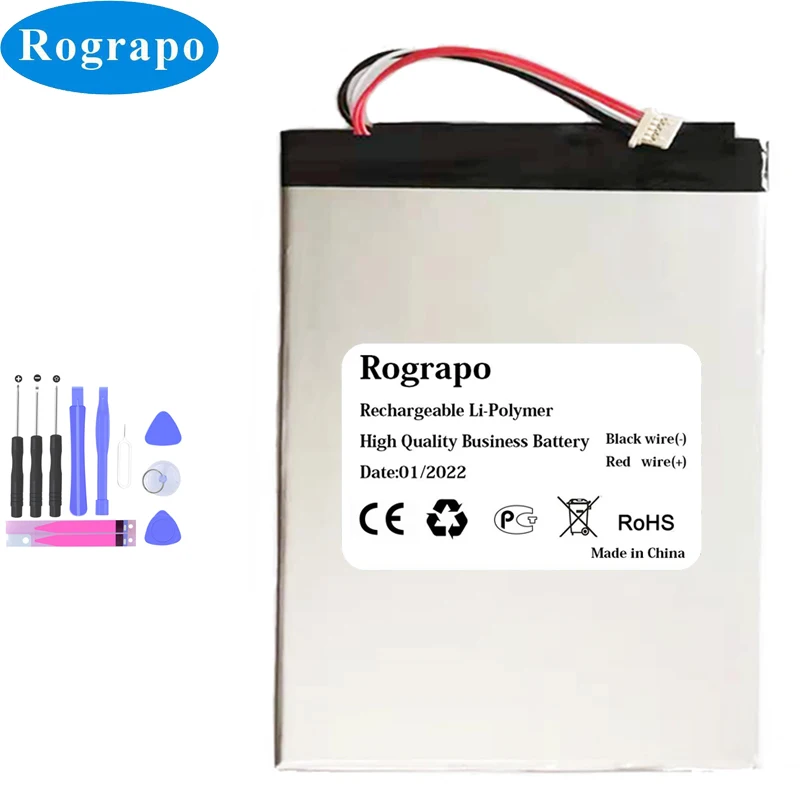 New 3.7V 6000mAh Oysters T104W 3G Tablet PC Battery
