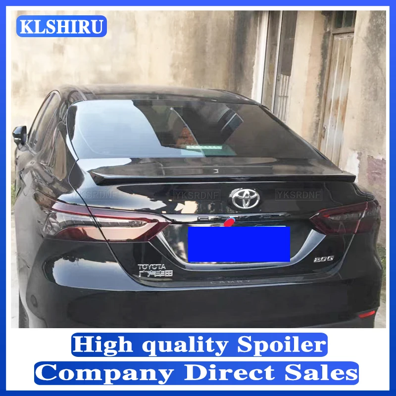 Black Rear Roof Window Spoiler Car Boot Lip Wing Decoration Rear Trunk Spoiler For Toyota Camry 2018-2019